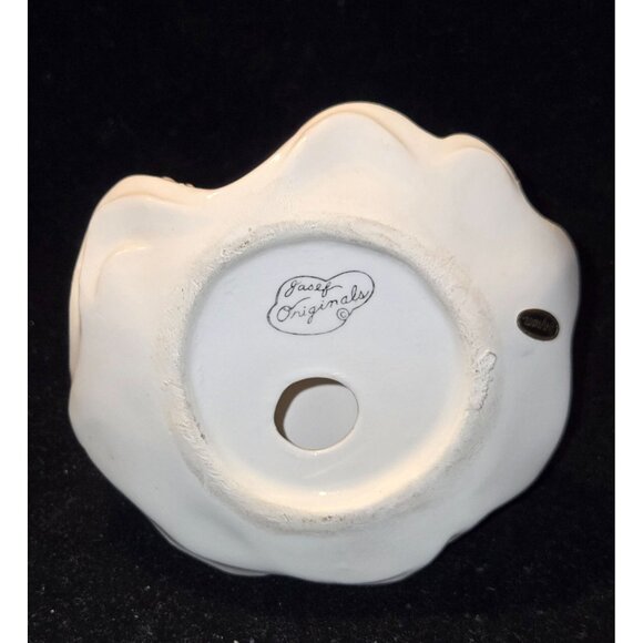 Josef Originals February Birthstone Girl Figurine Lavender Dress Porcelain 4" Co - Picture 5 of 6